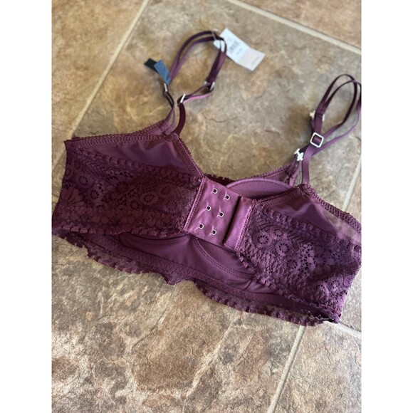 Aerie Real Power Wireless Push Up Joy Convertible Lace Bra Size 32B - Picture 6 of 8